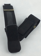 Ruger SR22 magazine pouch.  Black nylon cordura.  Velcro closure with mil-spec webbing pull tab.  Crusader Gear SR22 magazine pouch